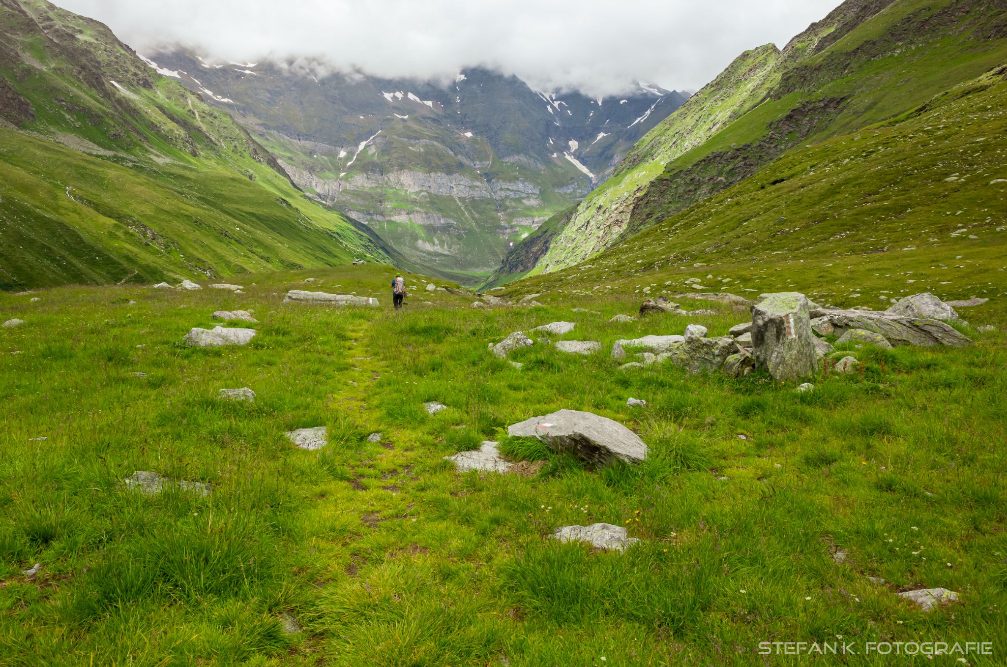 Abstieg durch's Lazinser Tal